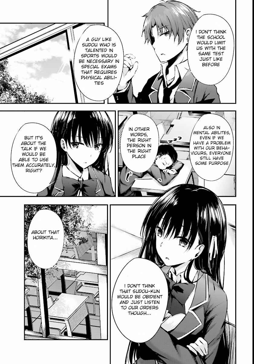 Page 14 Chapter 3 Classroom of the Elite √Horikita