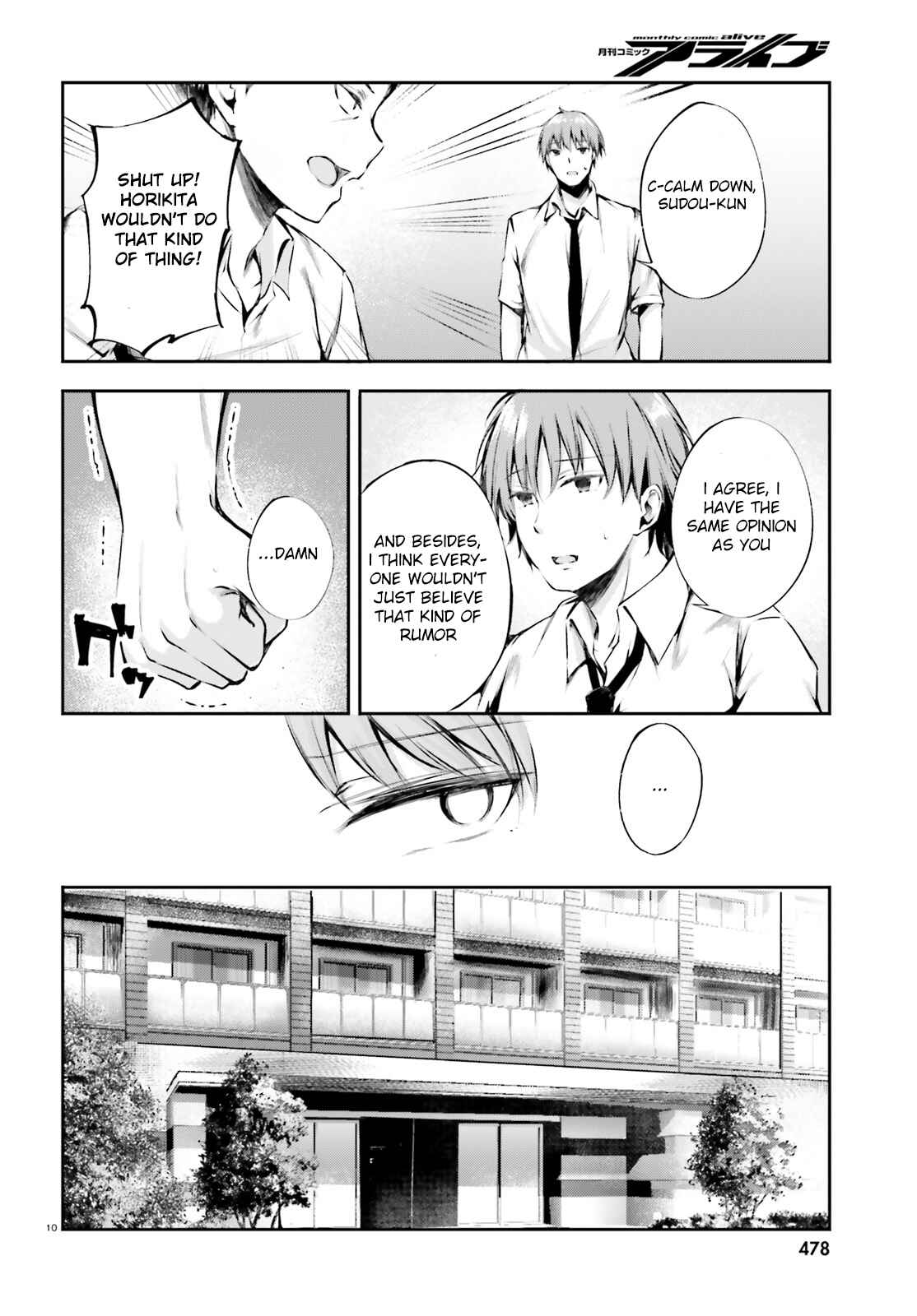 Page 11 Chapter 7 Classroom of the Elite √Horikita