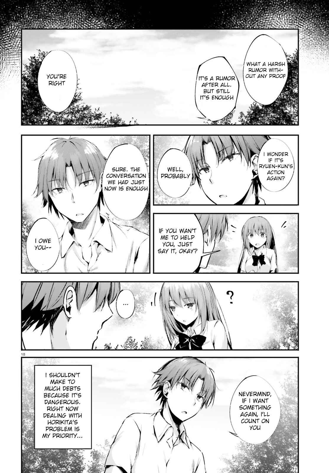 Page 19 Chapter 7 Classroom of the Elite √Horikita