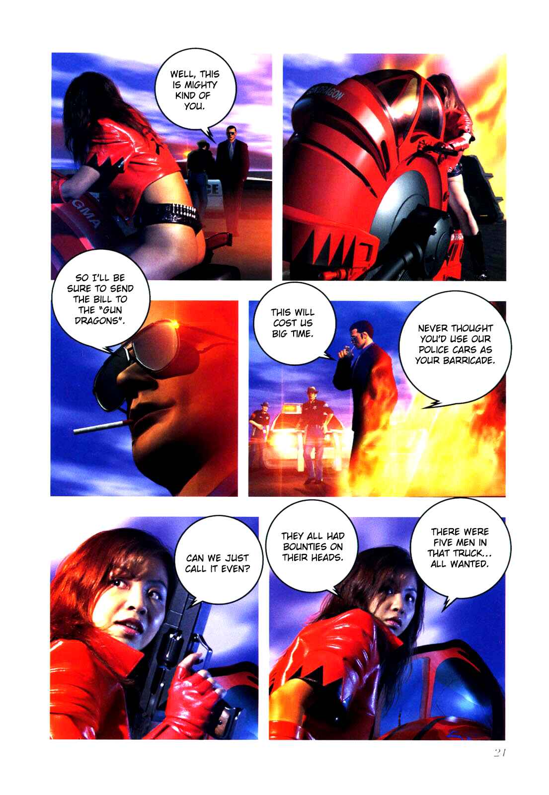 Page 21 Chapter 0.1 Gun Dragon Σ