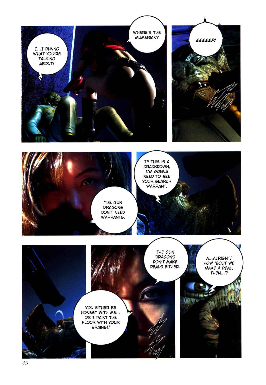 Page 41 Chapter 0.1 Gun Dragon Σ