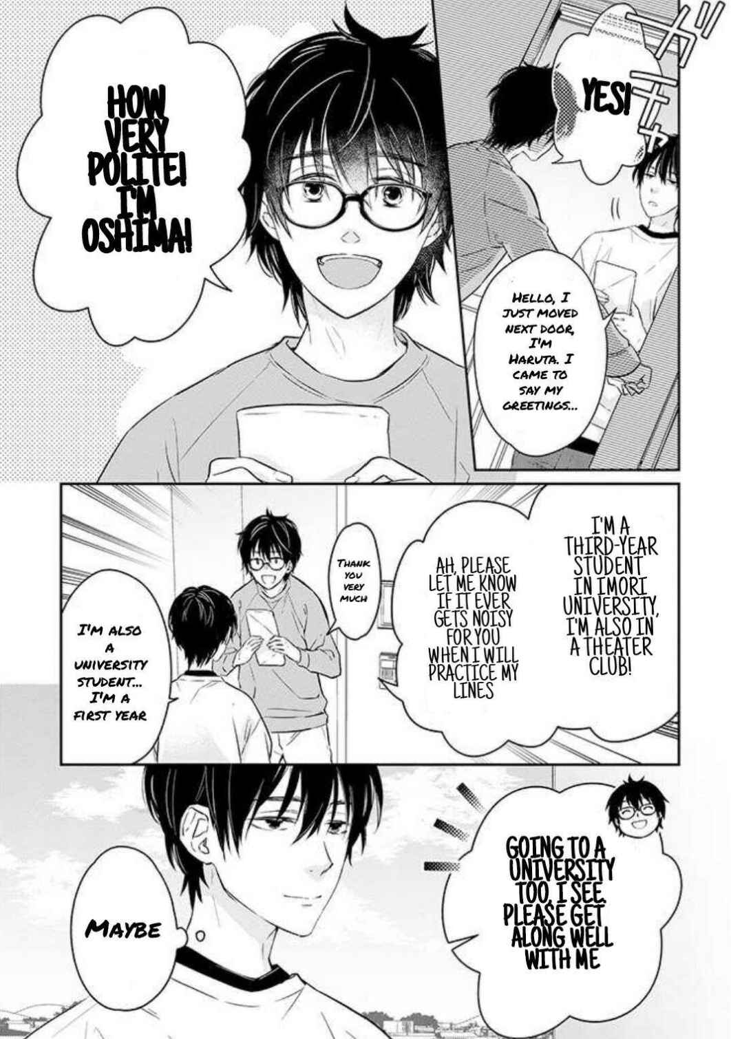 Page 4 Chapter 3 Kyou, Furyo wo Hirou