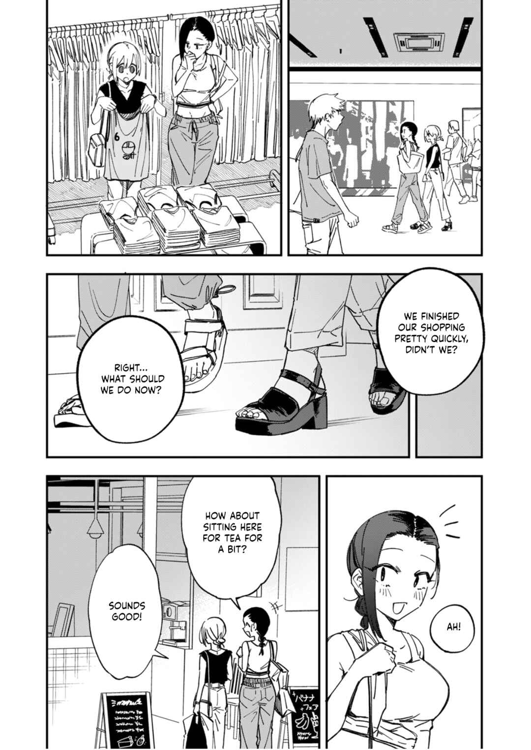 Page 4 Chapter 13 Watashitachi wa Moto Joshi desu
