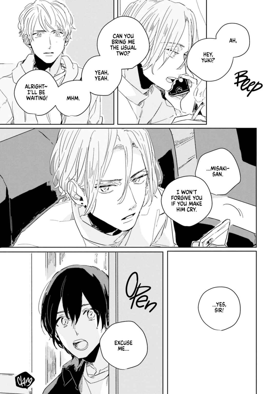 Page 12 Chapter 4 Hibari ga Naitara Tsukamaete