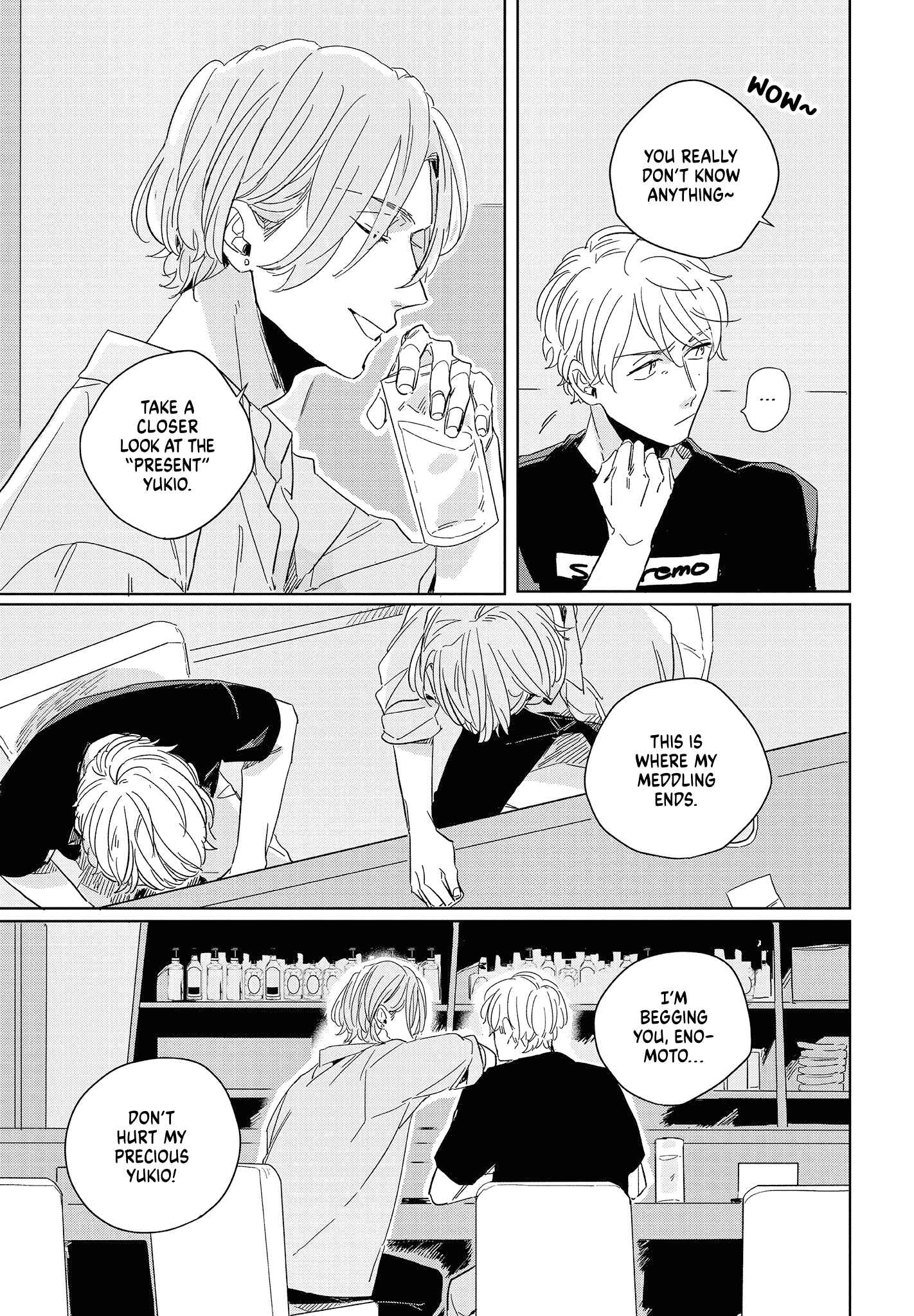 Page 9 Chapter 3.1 Hibari ga Naitara Tsukamaete