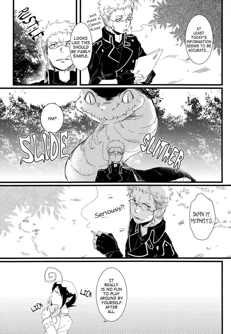 Page 19 Chapter Unknown_fafd Blue Exorcist - Welcome to Exorcists Cram School (Doujinshi)