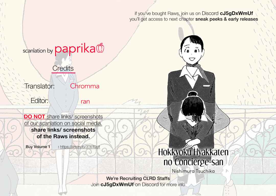 Page 29 Chapter 2 The Concierge at Hokkyoku Department Store