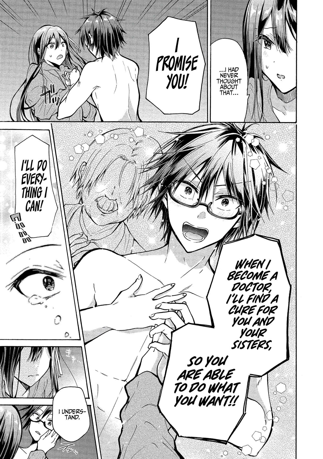 Page 22 Chapter 2 Sanshimai ga Ore wo Yuuwaku Shite Kuru!!