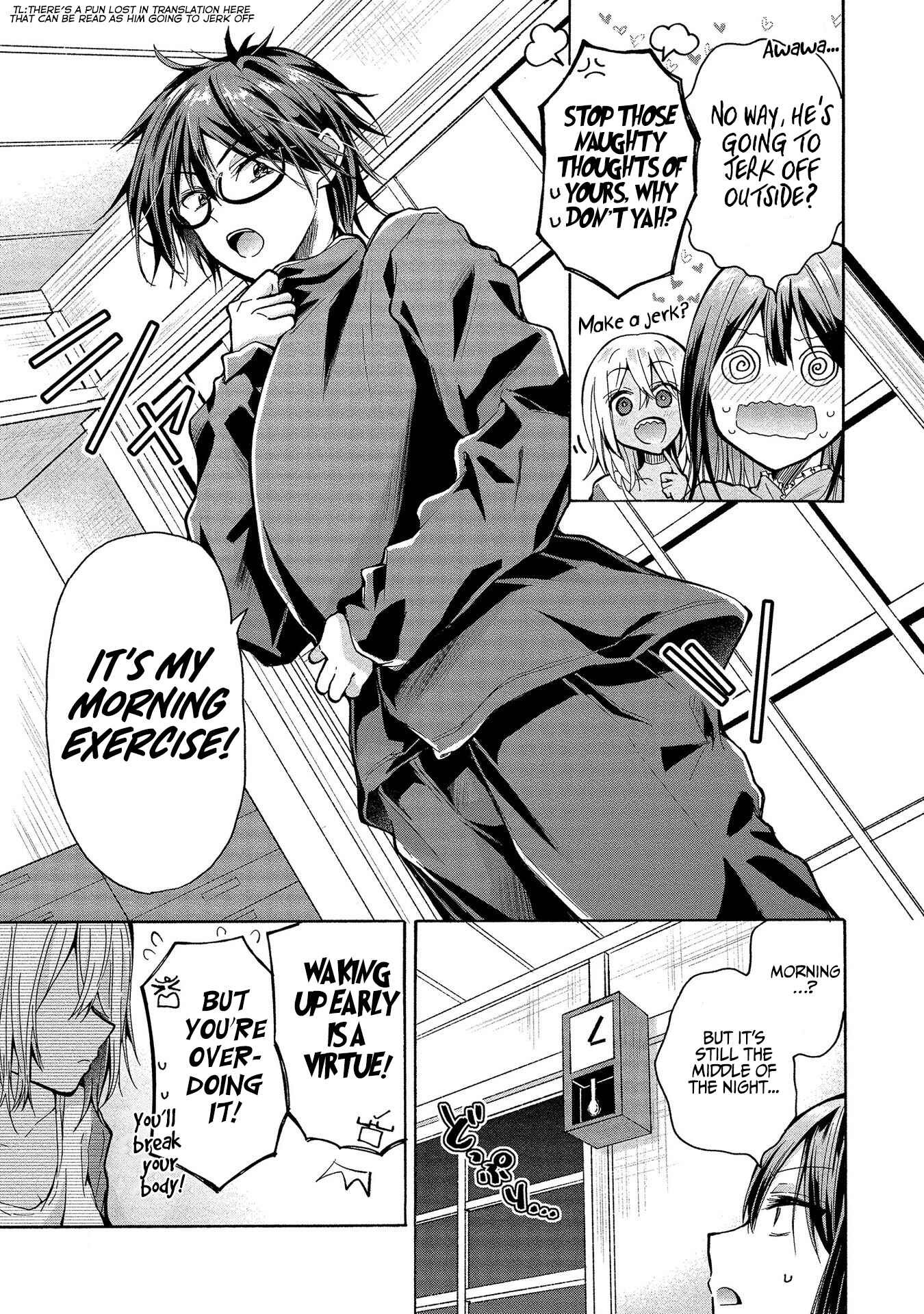 Page 6 Chapter 3 Sanshimai ga Ore wo Yuuwaku Shite Kuru!!
