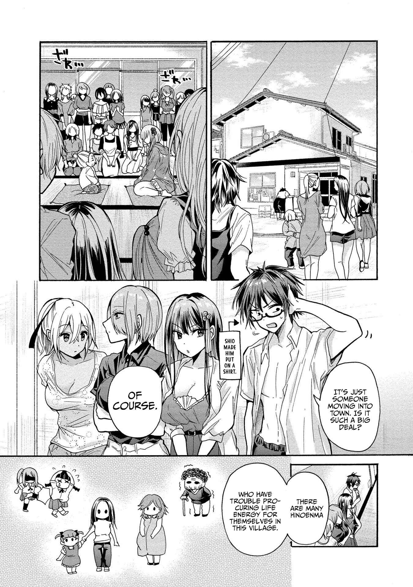 Page 12 Chapter 9 Sanshimai ga Ore wo Yuuwaku Shite Kuru!!
