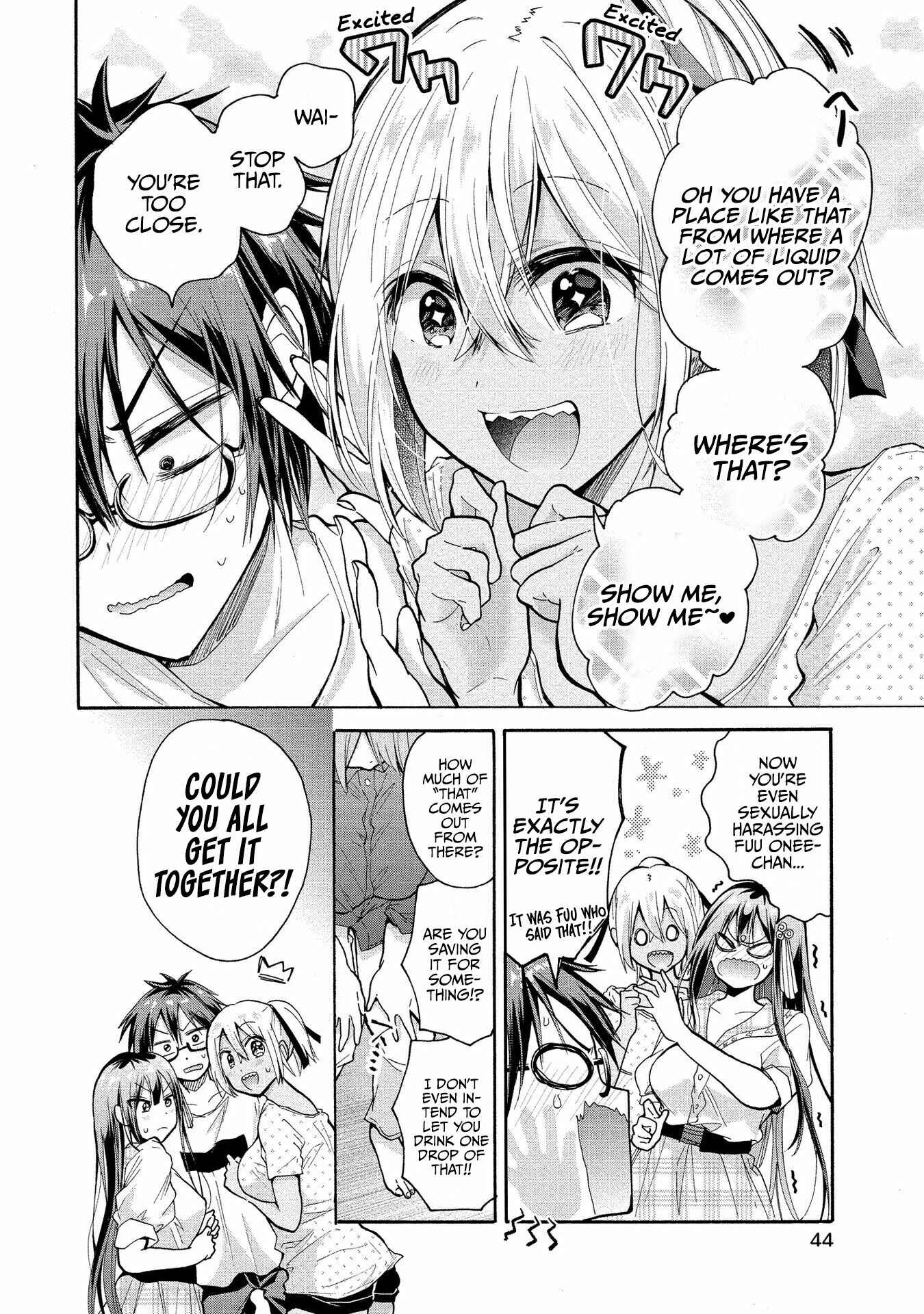 Page 9 Chapter 7 Sanshimai ga Ore wo Yuuwaku Shite Kuru!!