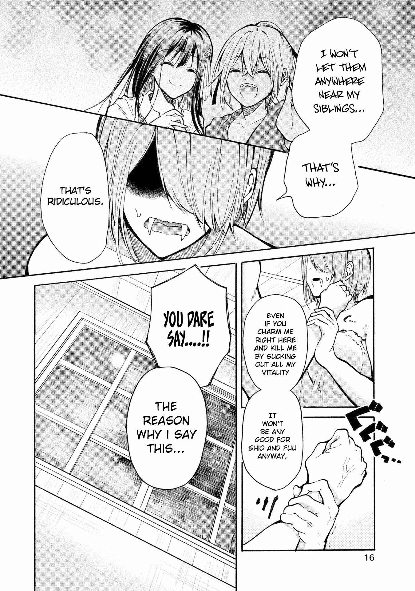 Page 16 Chapter 6 Sanshimai ga Ore wo Yuuwaku Shite Kuru!!