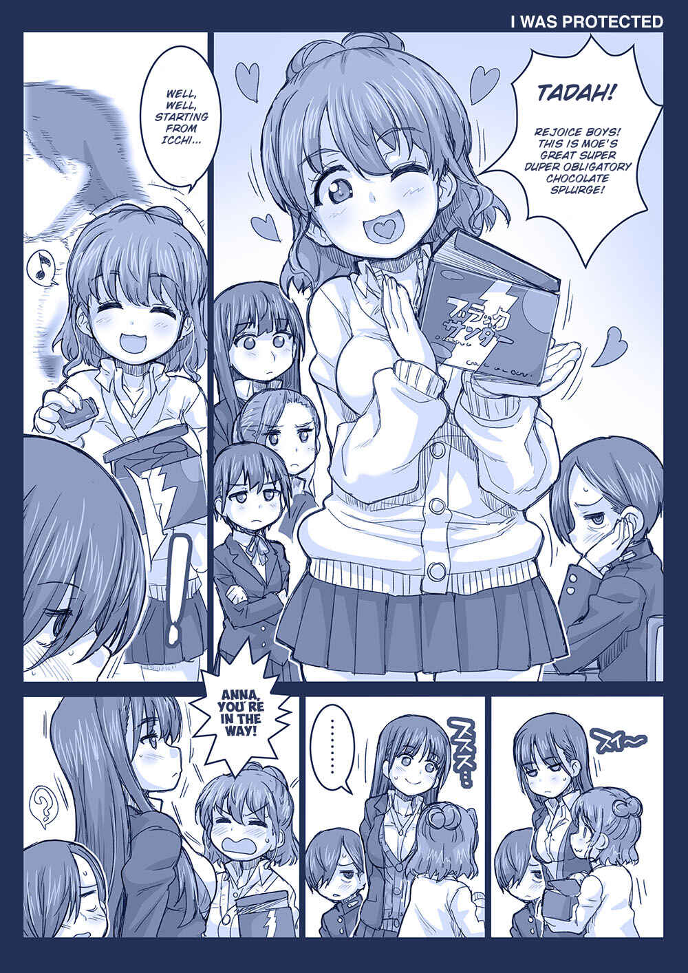 Page 1 Chapter 10 Boku no Kokoro no Yabai Yatsu - Twitter comics by Fountains Square (Doujinshi)