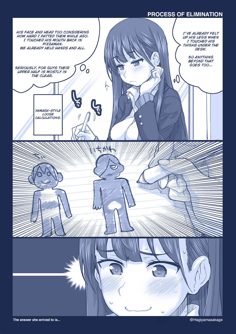 Page 2 Chapter 4 Boku no Kokoro no Yabai Yatsu - Twitter comics by Fountains Square (Doujinshi)