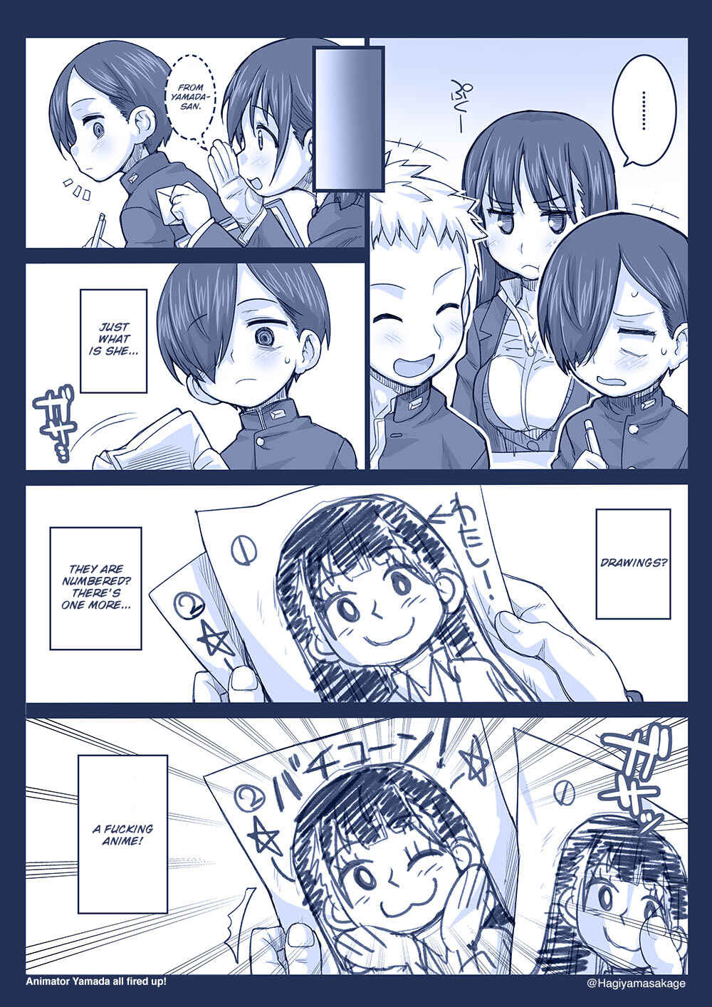 Page 2 Chapter 13 Boku no Kokoro no Yabai Yatsu - Twitter comics by Fountains Square (Doujinshi)