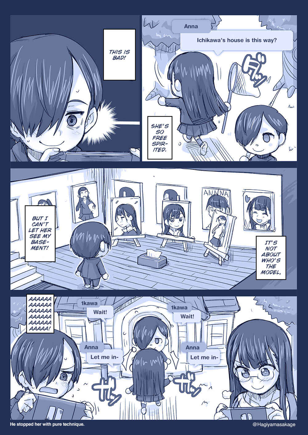 Page 2 Chapter 17 Boku no Kokoro no Yabai Yatsu - Twitter comics by Fountains Square (Doujinshi)