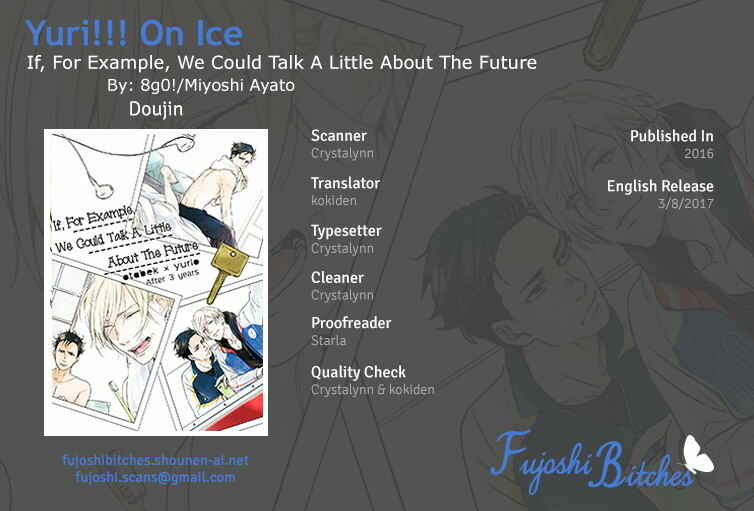 Page 1 Chapter 1 Yuri!!! on Ice - Tatoeba Sukoshi Dake Mirai no Hanashi (Doujinshi)