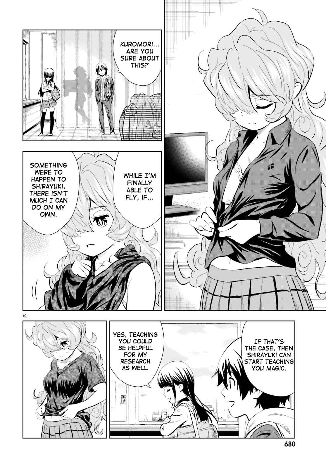 Page 10 Chapter 10 Kuromori-san wa Smartphone ga Tsukaenai