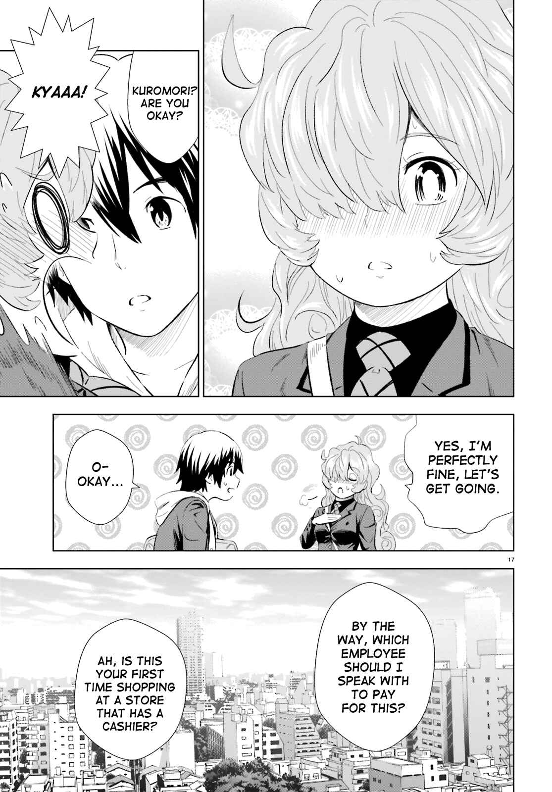 Page 17 Chapter 10 Kuromori-san wa Smartphone ga Tsukaenai