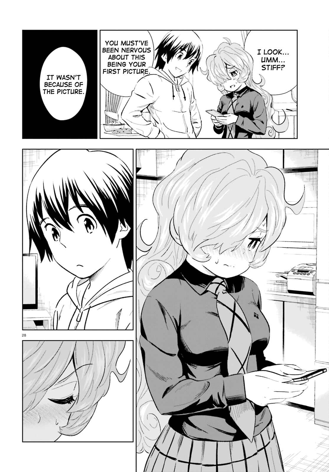 Page 27 Chapter 10 Kuromori-san wa Smartphone ga Tsukaenai