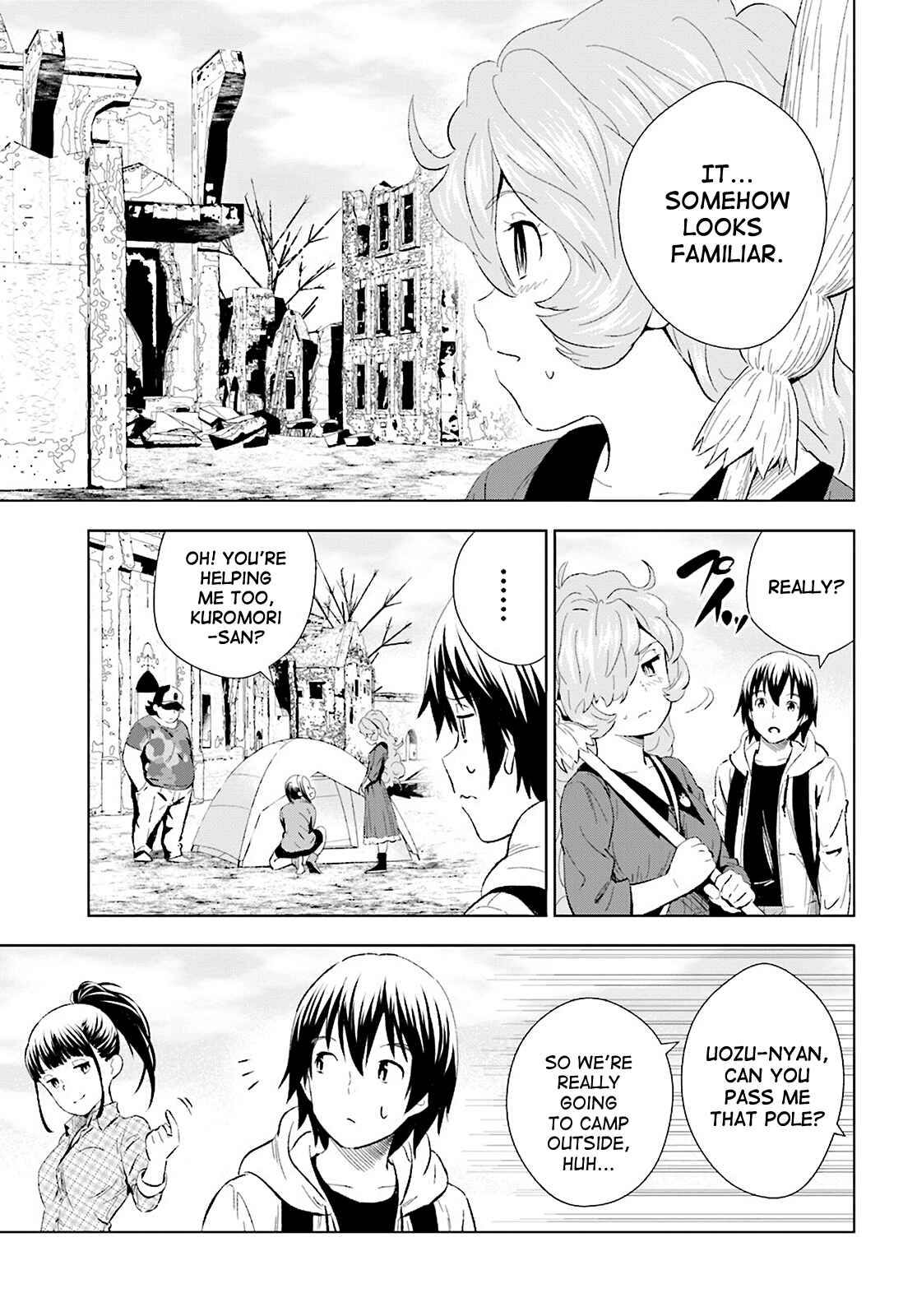 Page 11 Chapter 8 Kuromori-san wa Smartphone ga Tsukaenai