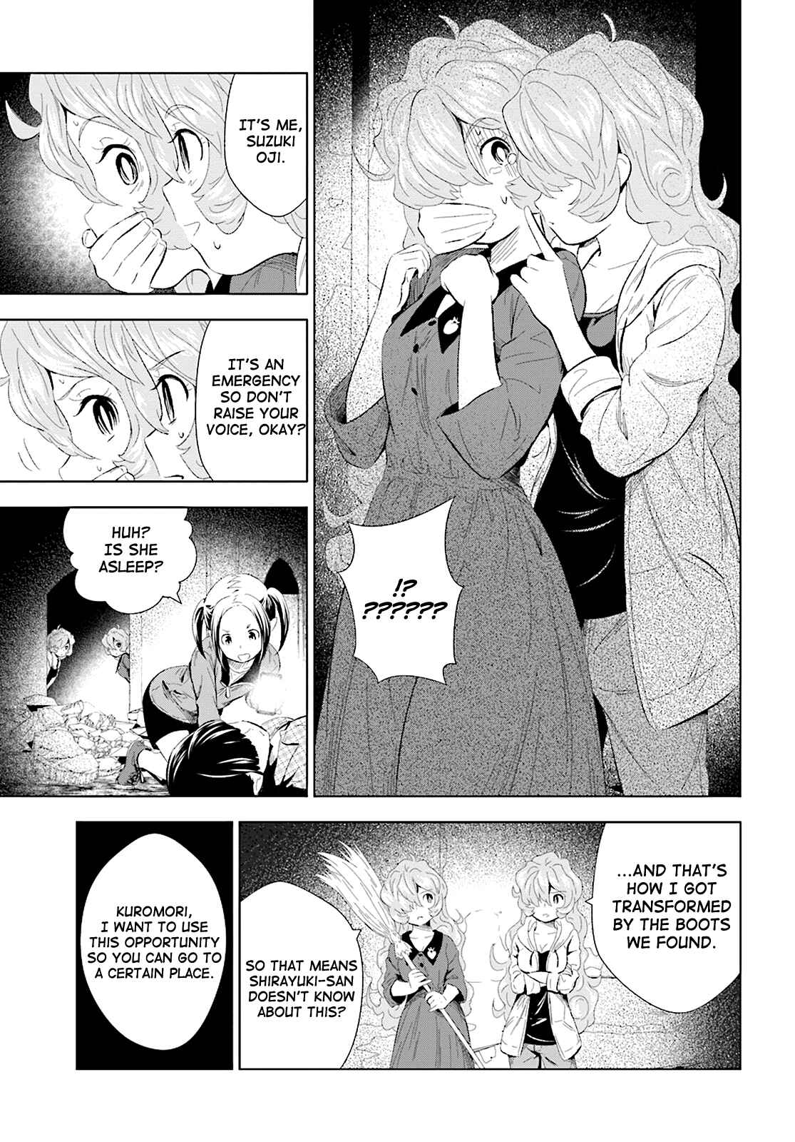 Page 19 Chapter 8 Kuromori-san wa Smartphone ga Tsukaenai