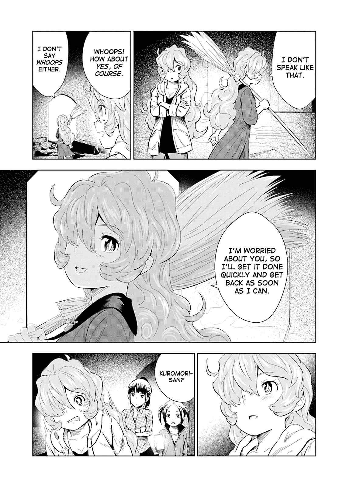 Page 21 Chapter 8 Kuromori-san wa Smartphone ga Tsukaenai