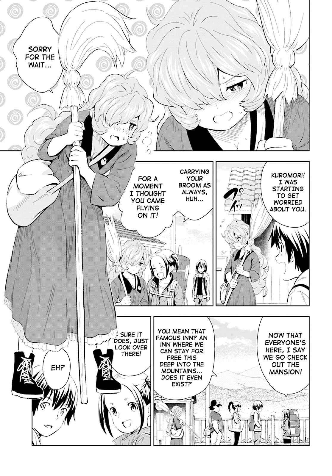 Page 9 Chapter 8 Kuromori-san wa Smartphone ga Tsukaenai
