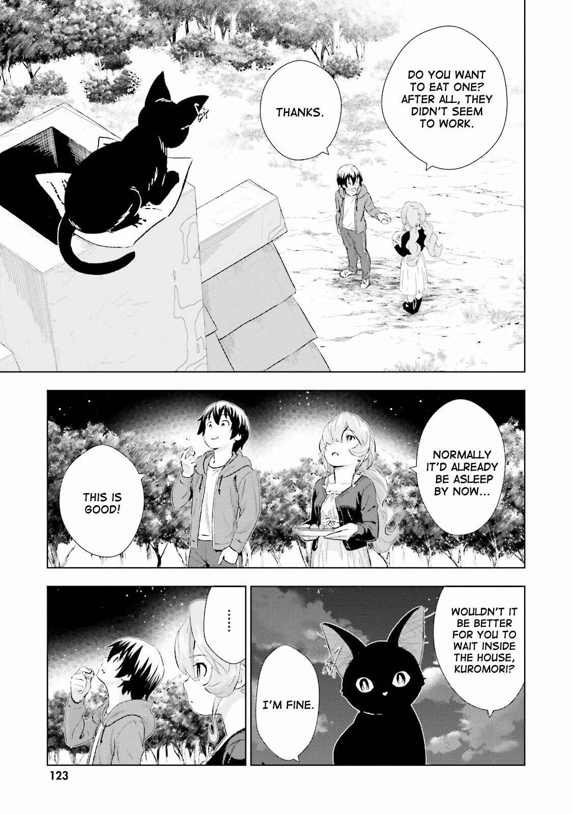 Page 23 Chapter 4 Kuromori-san wa Smartphone ga Tsukaenai