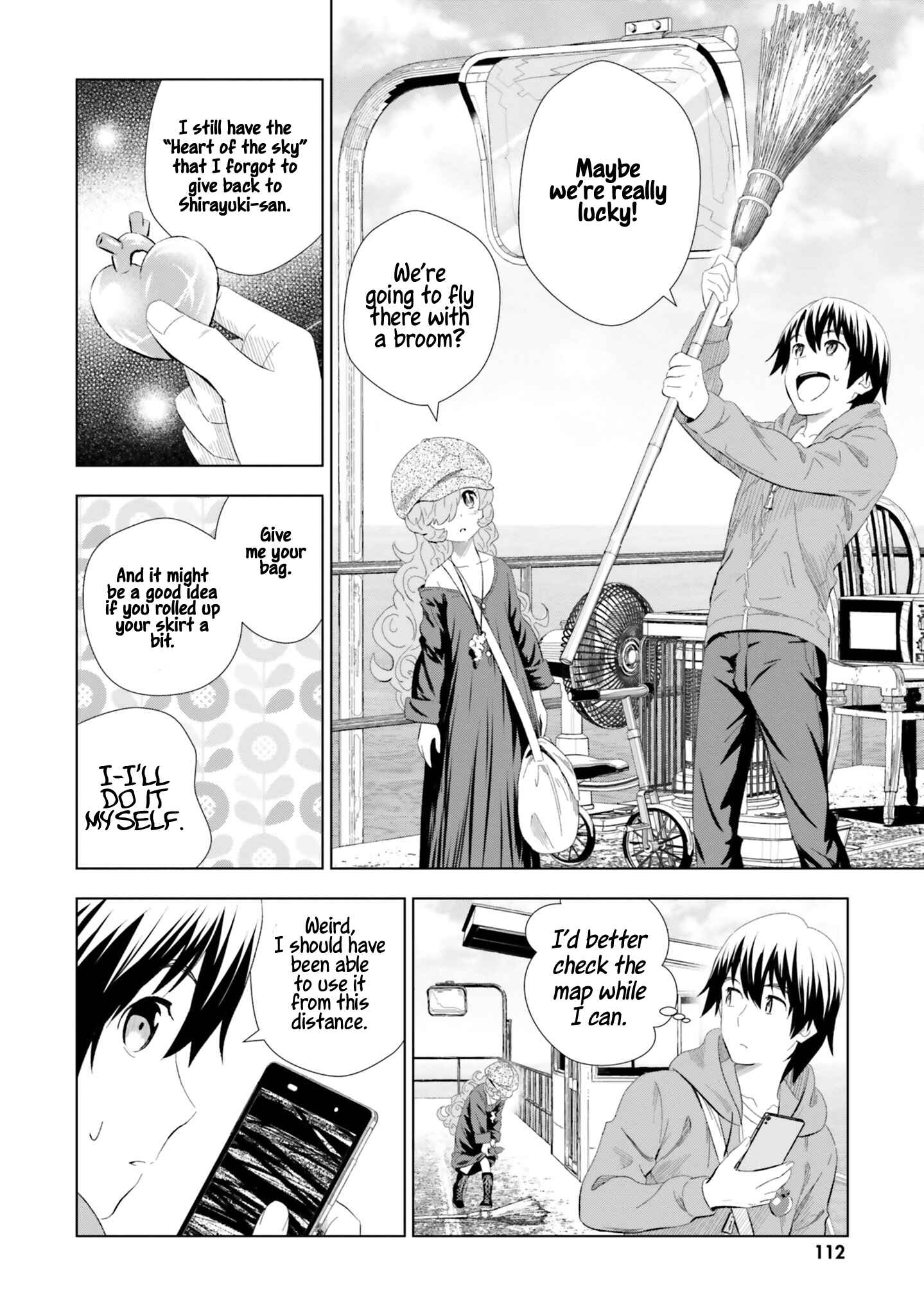 Page 17 Chapter 14 Kuromori-san wa Smartphone ga Tsukaenai