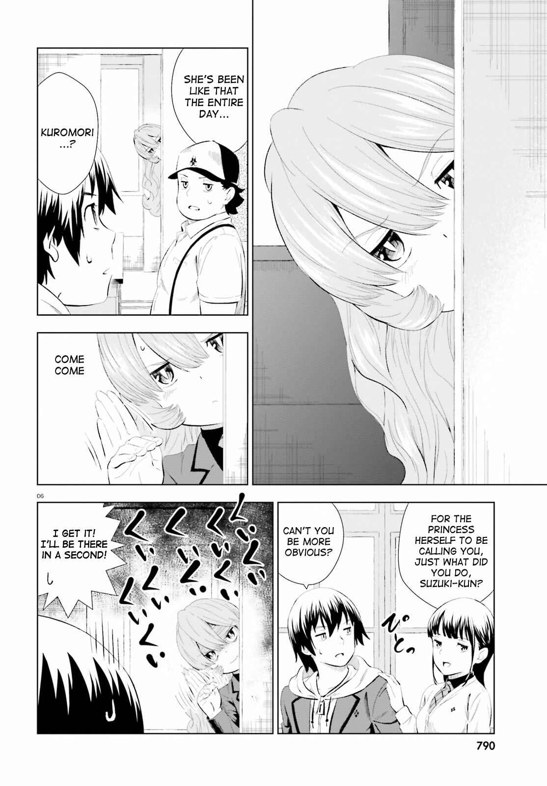 Page 6 Chapter 7 Kuromori-san wa Smartphone ga Tsukaenai