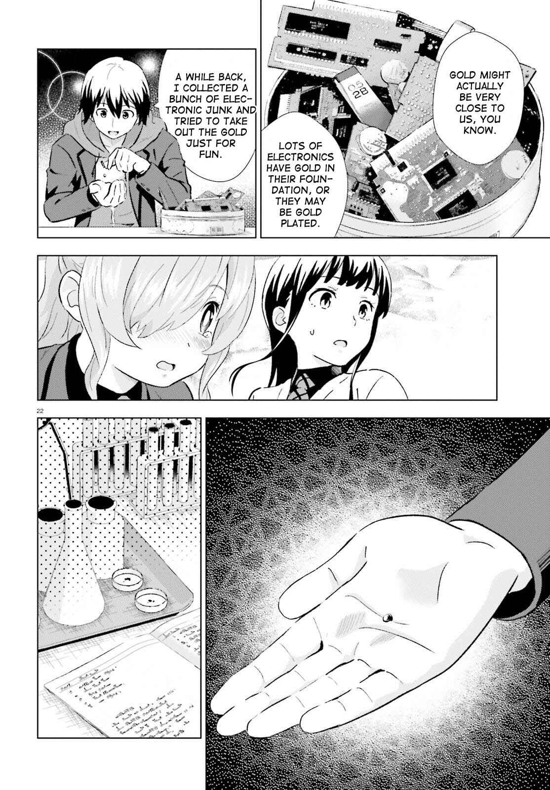 Page 22 Chapter 3 Kuromori-san wa Smartphone ga Tsukaenai