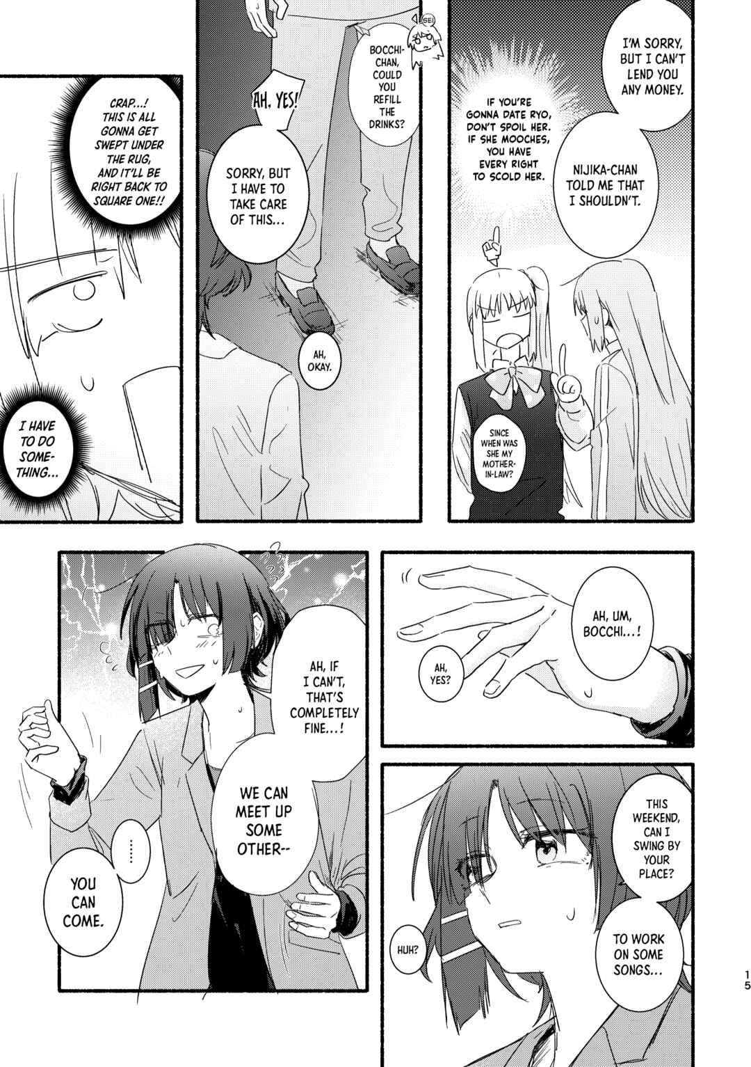 Page 15 Chapter Unknown_2fe2 Bocchi the Rock! - 10⁻¹⁴ (Doujinshi)