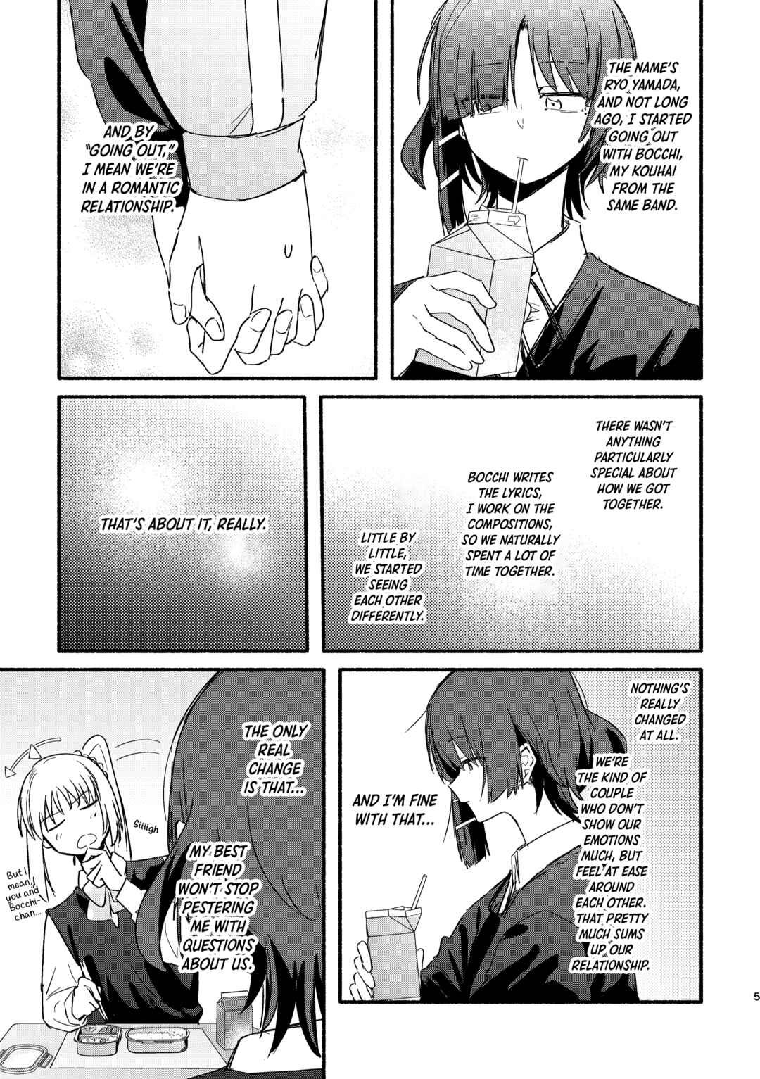 Page 5 Chapter Unknown_2fe2 Bocchi the Rock! - 10⁻¹⁴ (Doujinshi)