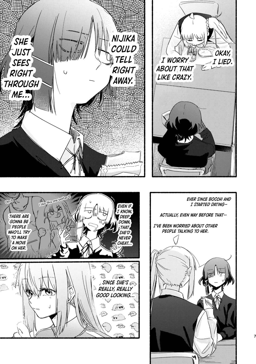 Page 7 Chapter Unknown_2fe2 Bocchi the Rock! - 10⁻¹⁴ (Doujinshi)