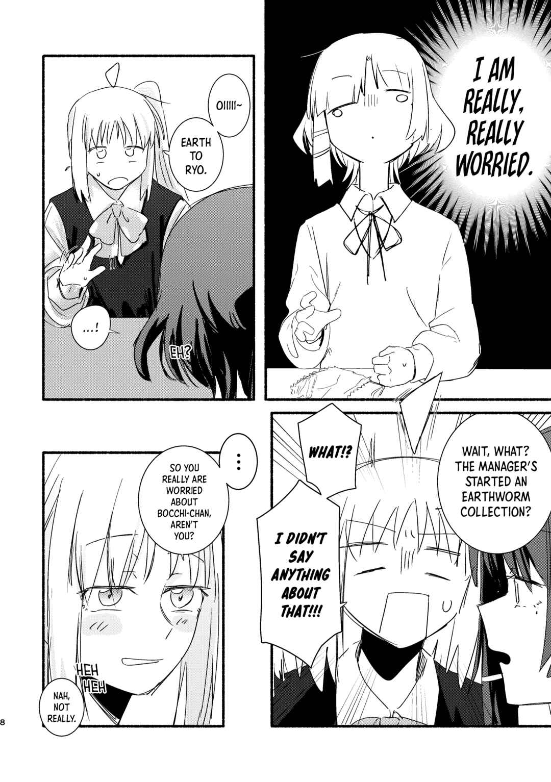 Page 8 Chapter Unknown_2fe2 Bocchi the Rock! - 10⁻¹⁴ (Doujinshi)