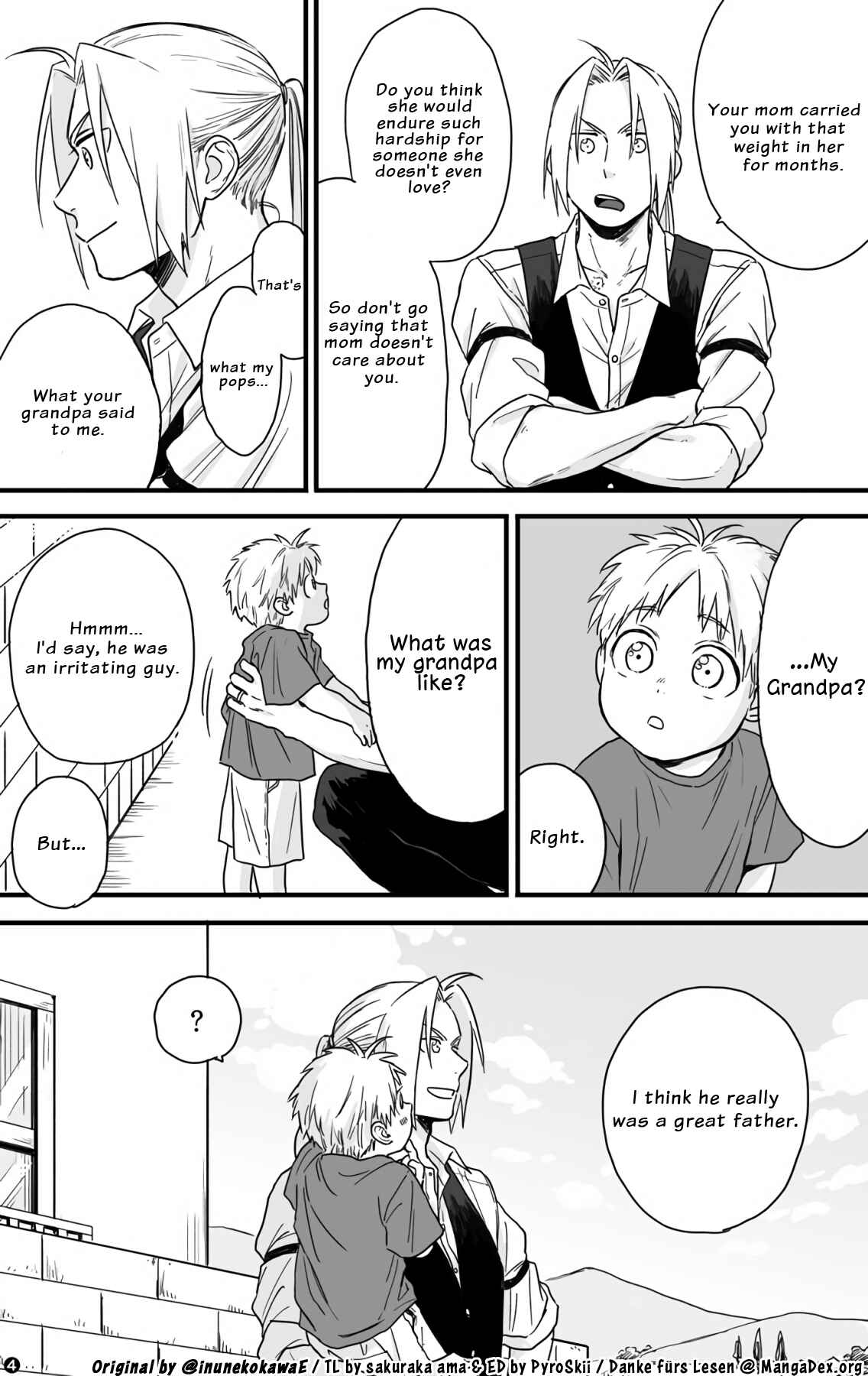 Page 4 Chapter Unknown_3a35 Fullmetal Alchemist - Dadward Remembers Hohendad (Doujinshi)
