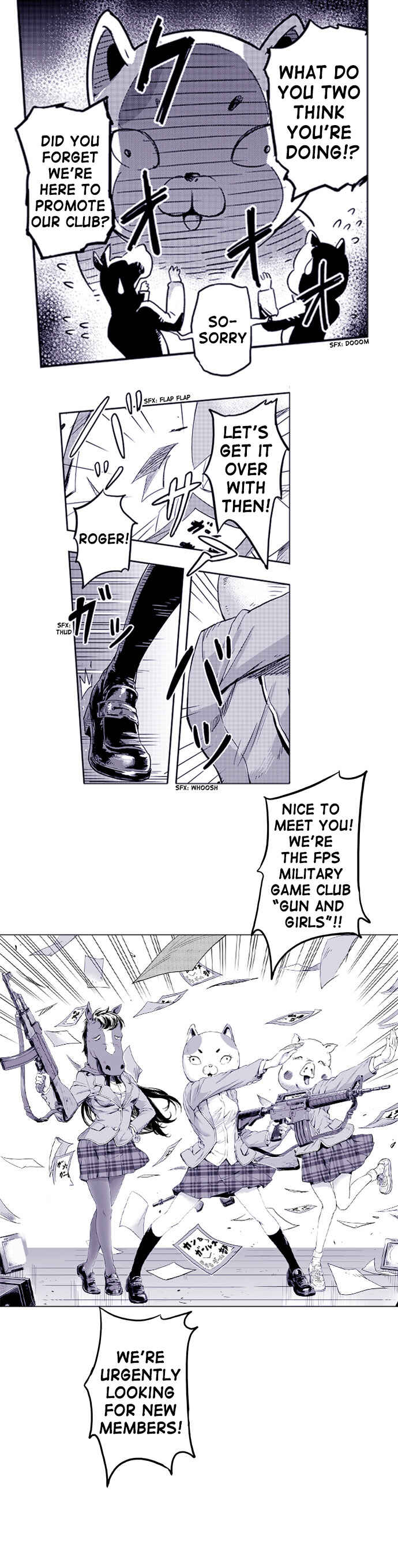 Page 3 Chapter 2 Gun & Girls