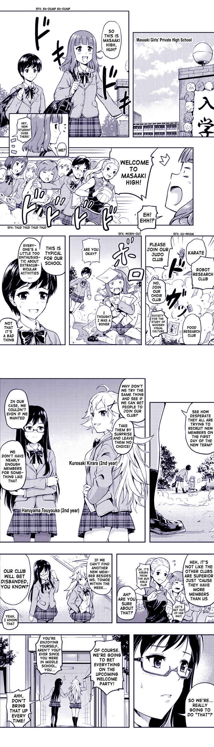Page 5 Chapter 1 Gun & Girls
