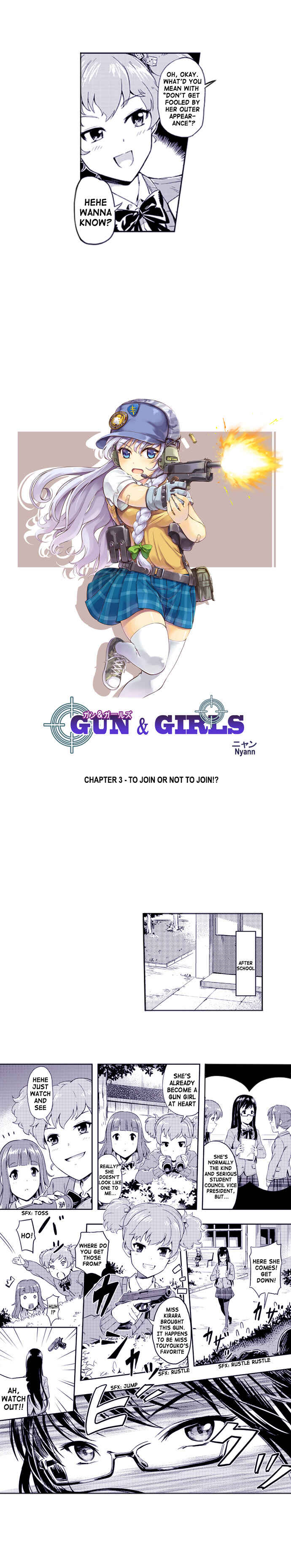 Page 1 Chapter 3 Gun & Girls