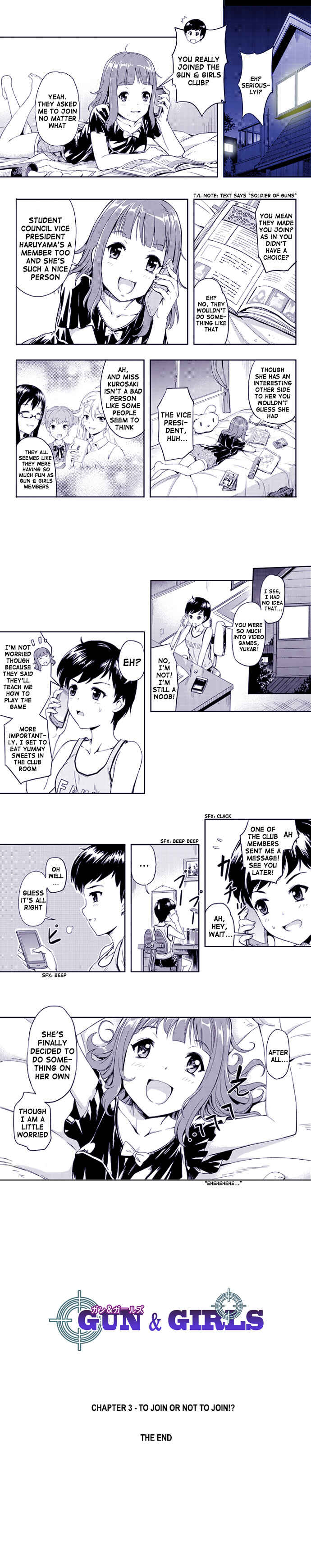 Page 7 Chapter 3 Gun & Girls