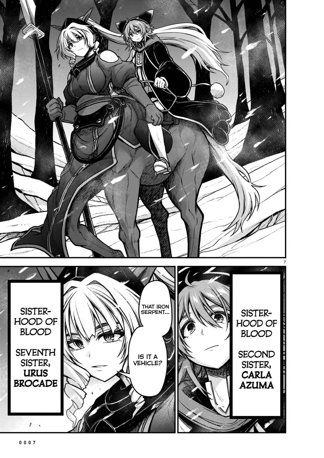 Page 9 Chapter 20 Sister and Giant: A Young Lady Is Reborn in Another World