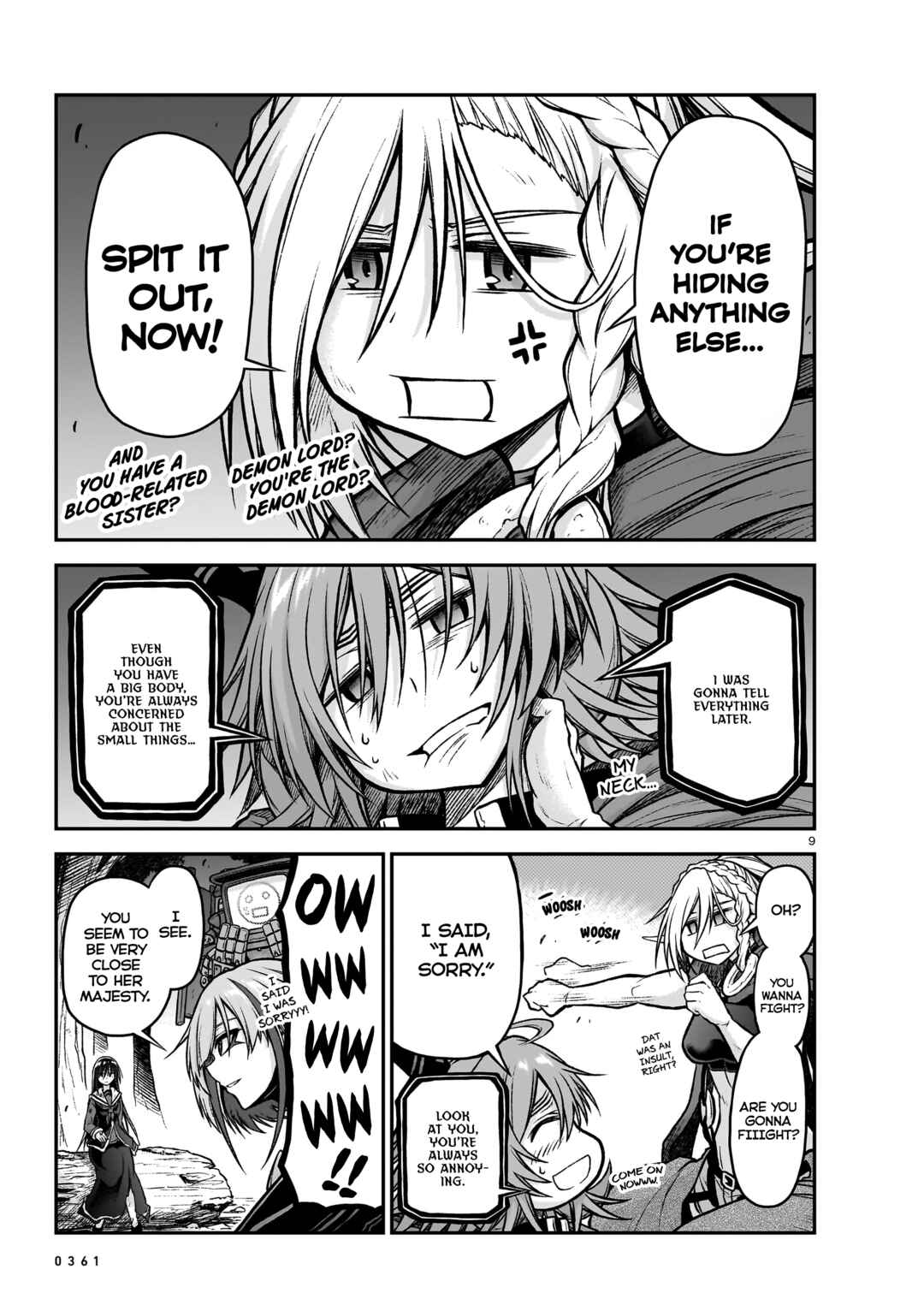 Page 10 Chapter 18 Sister and Giant: A Young Lady Is Reborn in Another World