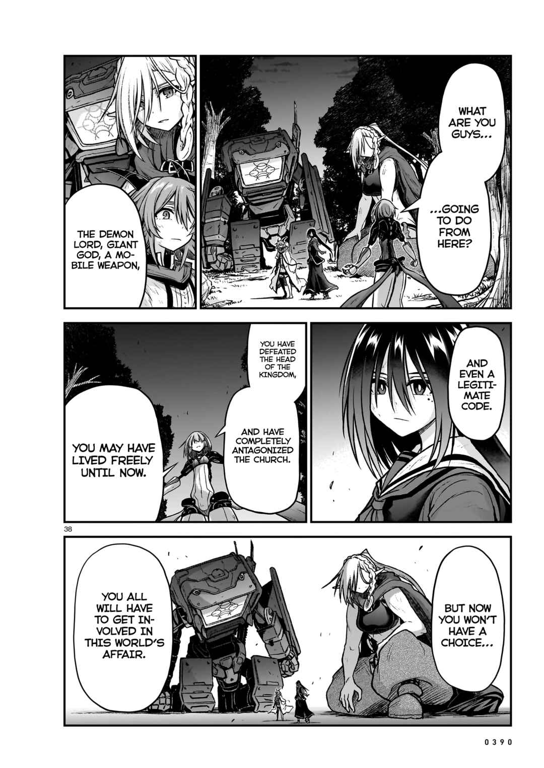 Page 39 Chapter 18 Sister and Giant: A Young Lady Is Reborn in Another World
