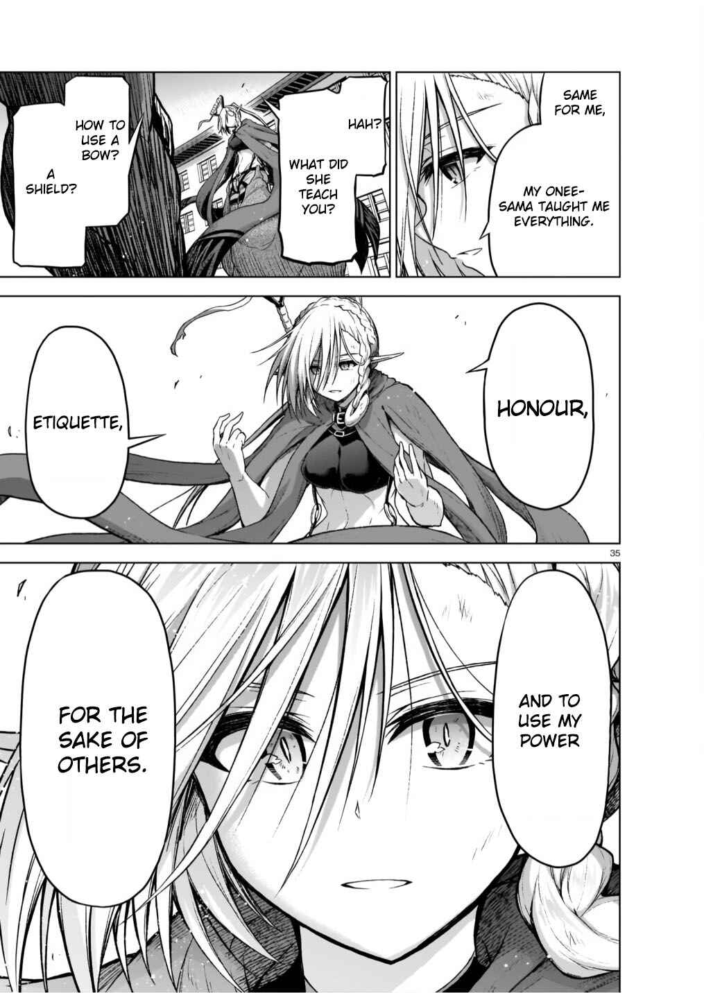 Page 35 Chapter 9 Sister and Giant: A Young Lady Is Reborn in Another World