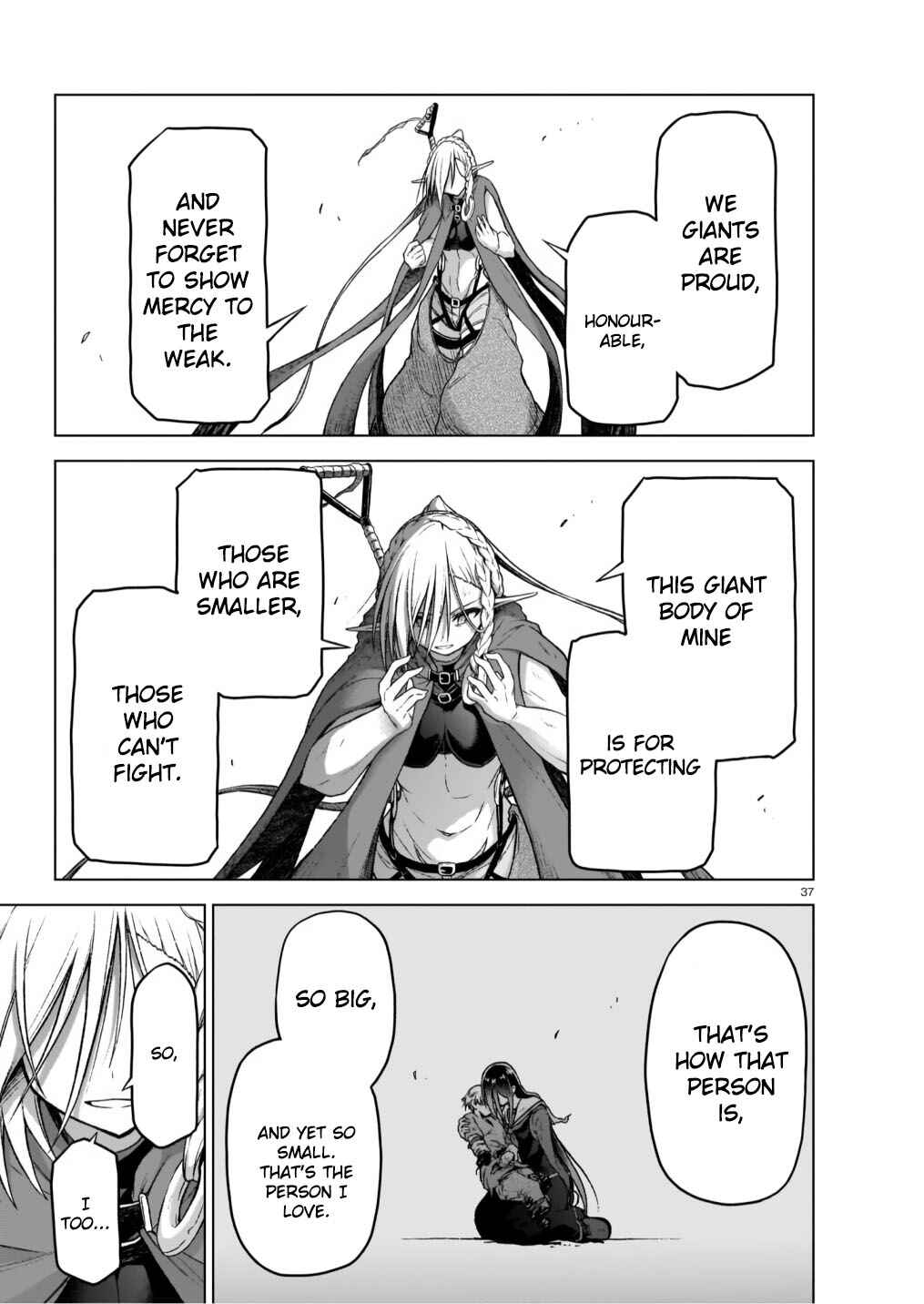 Page 37 Chapter 9 Sister and Giant: A Young Lady Is Reborn in Another World