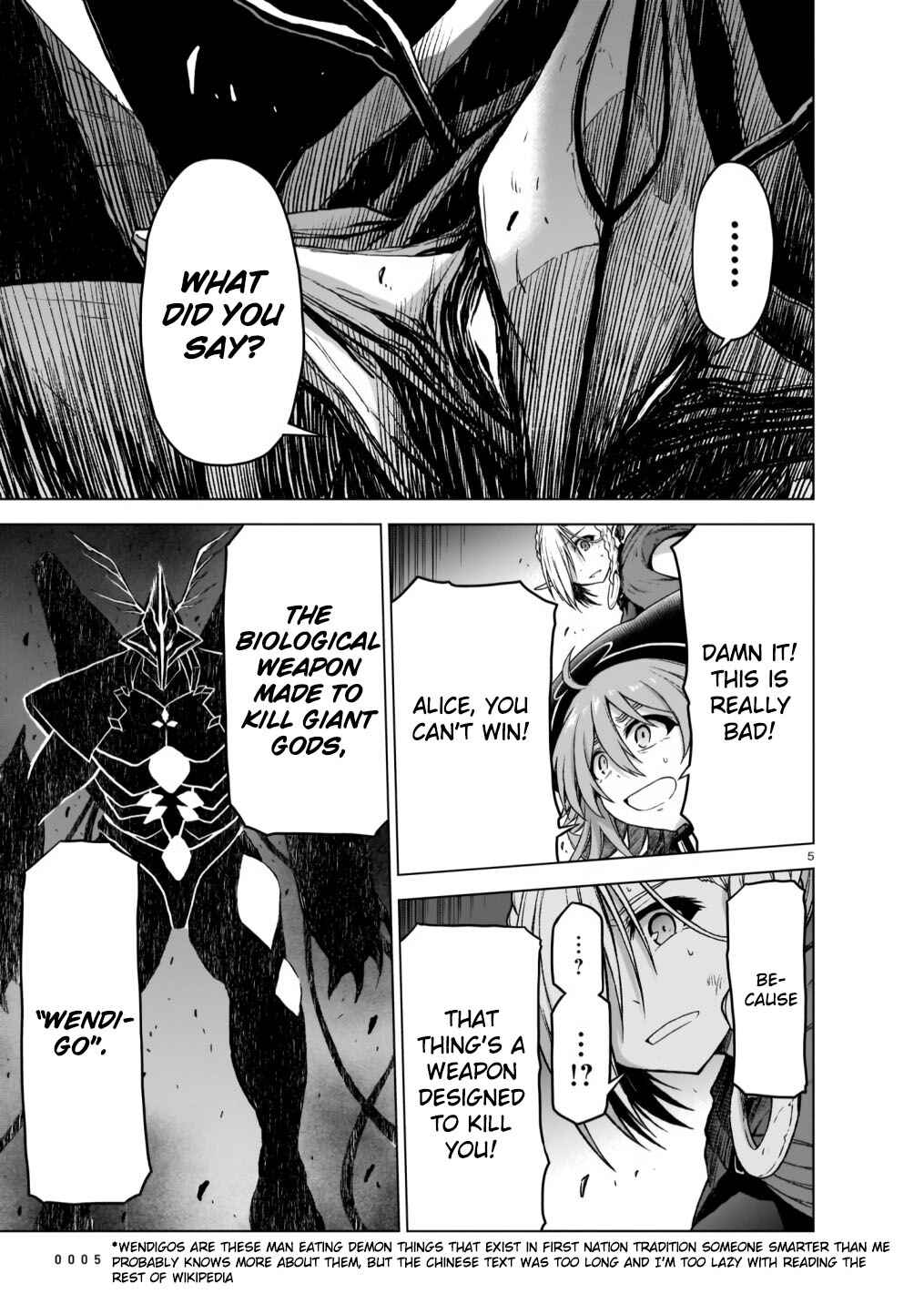 Page 5 Chapter 9 Sister and Giant: A Young Lady Is Reborn in Another World