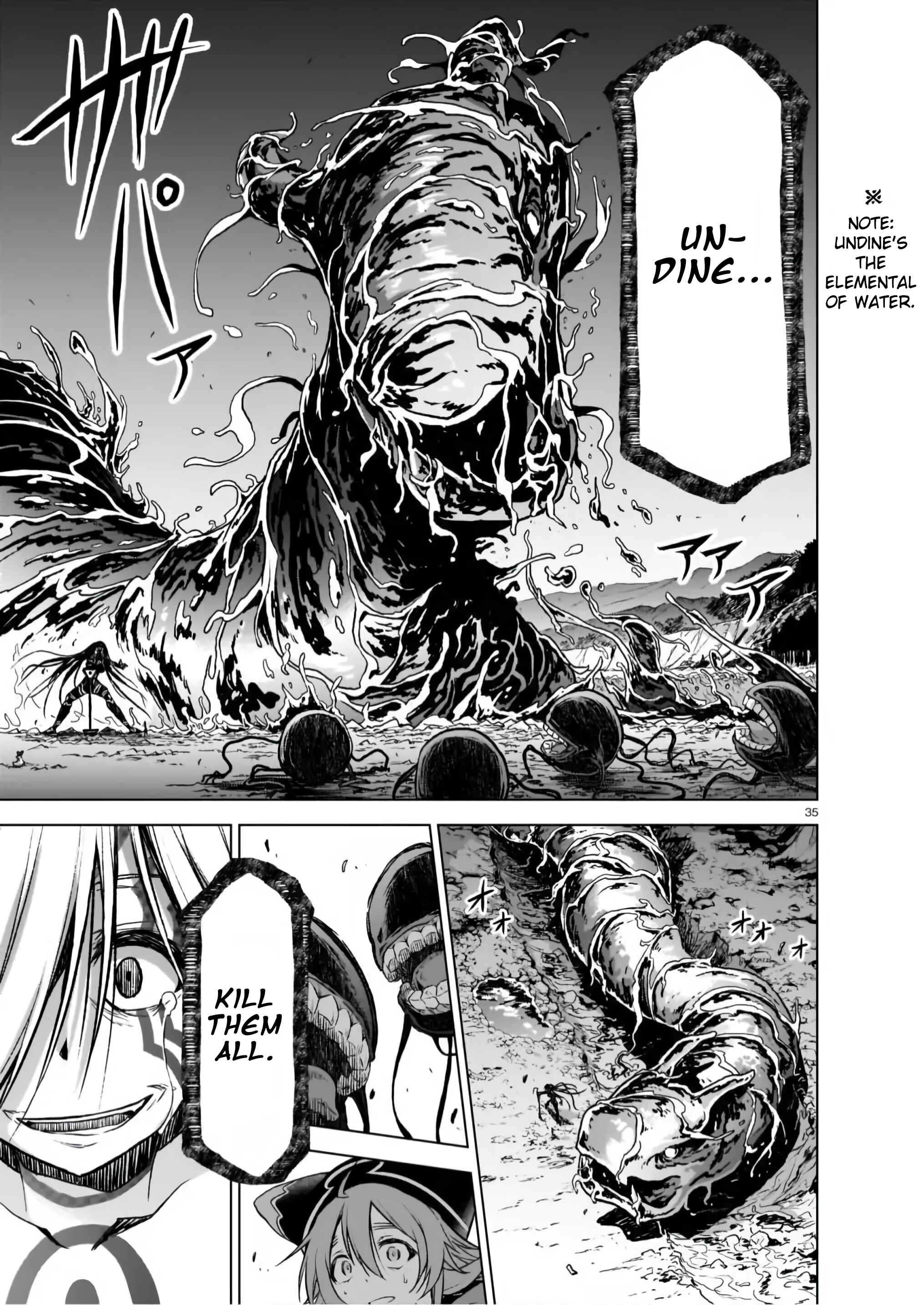 Page 34 Chapter 4 Sister and Giant: A Young Lady Is Reborn in Another World