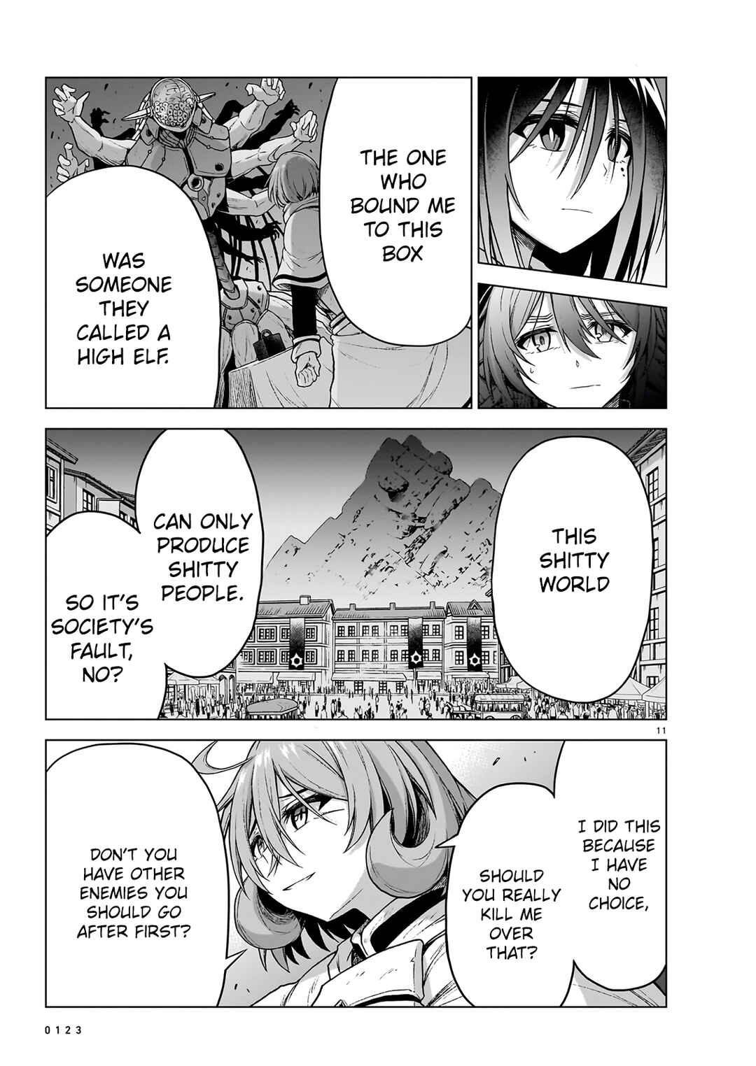 Page 10 Chapter 11 Sister and Giant: A Young Lady Is Reborn in Another World