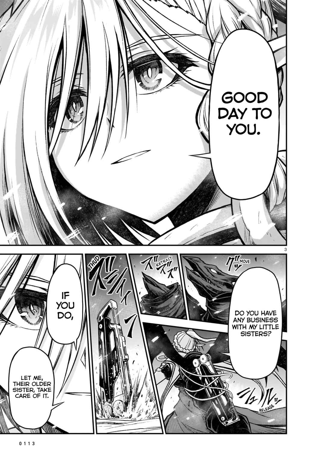 Page 4 Chapter 21 Sister and Giant: A Young Lady Is Reborn in Another World